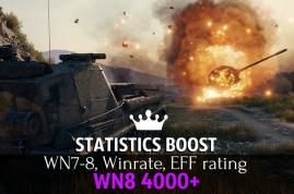 Statistic boost WN8 4000+